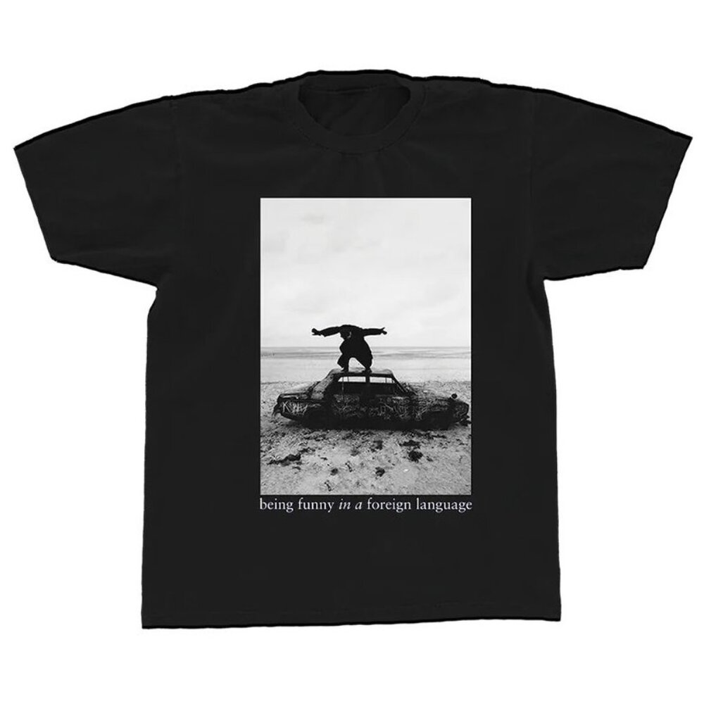 The 1975 Being Funny In A Foreign Language Graphic T-Shirt Music Band Gift Tee
